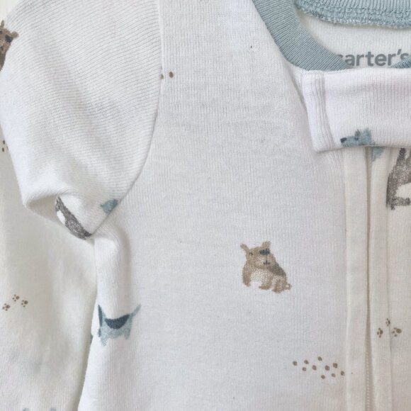 Carter's Baby Boy Blue Sleeper Bundle Newborn - Picture 4 of 7